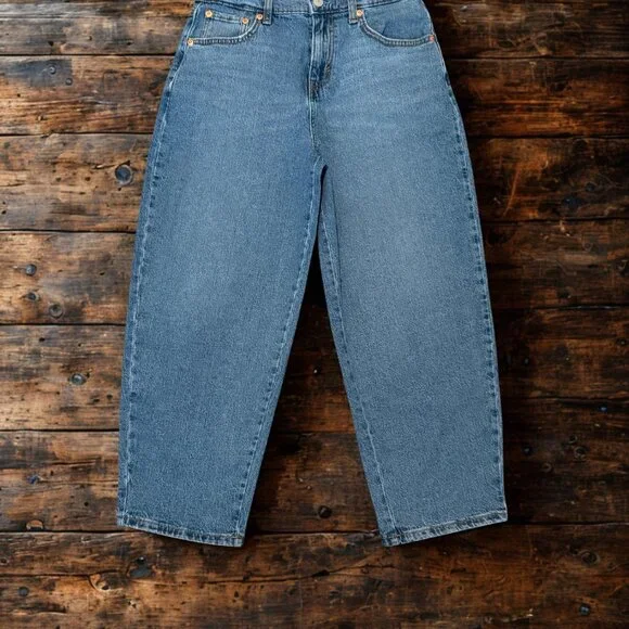 Levi’s Girls Cinch Barrel Jeans Size 14 NWT Blue - Picture 9 of 9